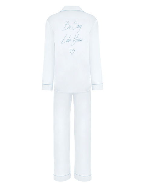 Белая шелковая пижама, 2 Белая шелковая пижама, 2