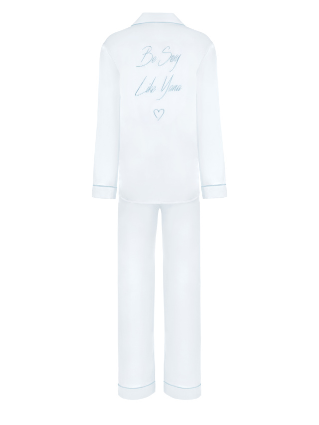 Белая шелковая пижама, 2