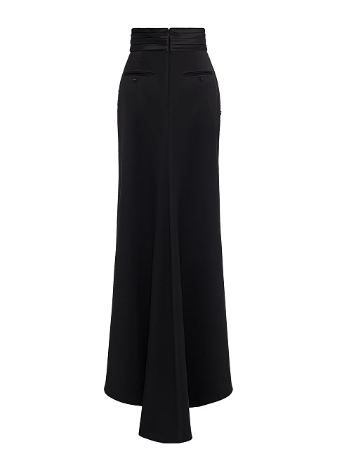 Черная юбка с вышивкой, 4 Черная юбка с вышивкой, 4