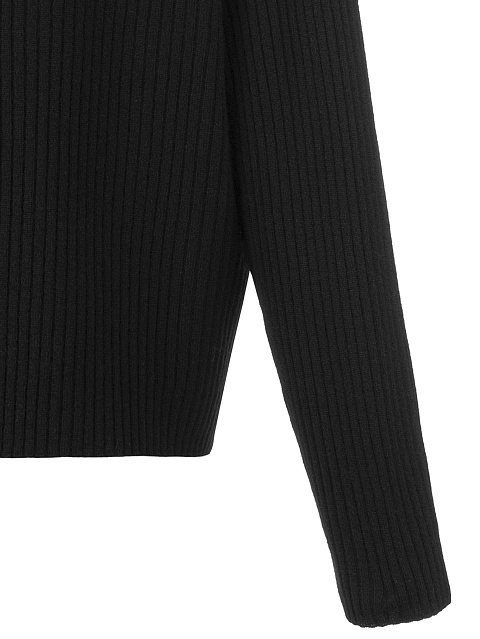 Черный кашемировый свитер, 3