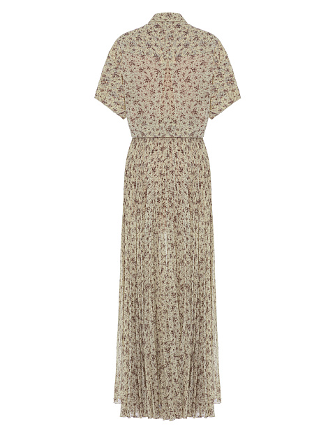 Комплект из рубашки и юбки-макси с цветочным принтом, 2 Комплект из рубашки и юбки-макси с цветочным принтом, 2