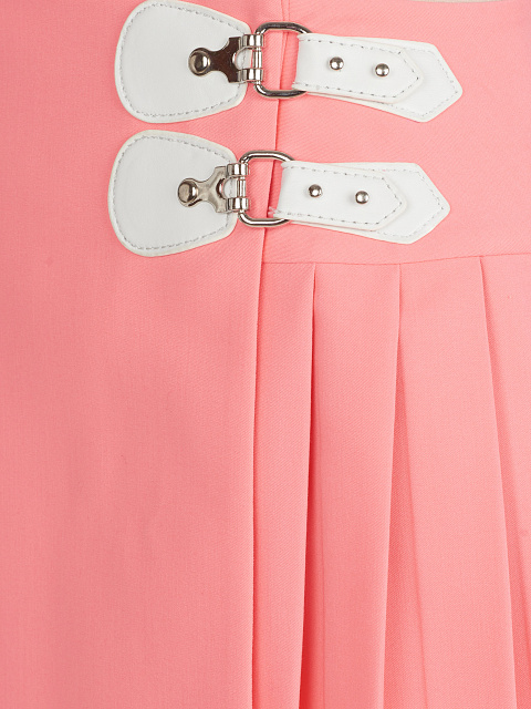 Розовая юбка-мини в складку, 3 Розовая юбка-мини в складку, 3