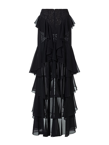 Черная юбка-макси, 2