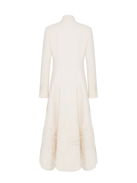 Белое пальто из кашемира, 3 Белое пальто из кашемира, 3