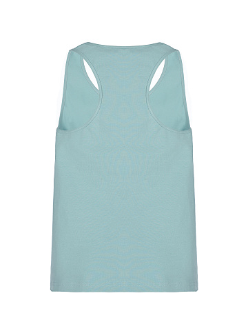 Голубая майка из хлопка, 2