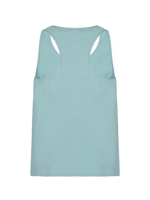 Голубая майка из хлопка, 2