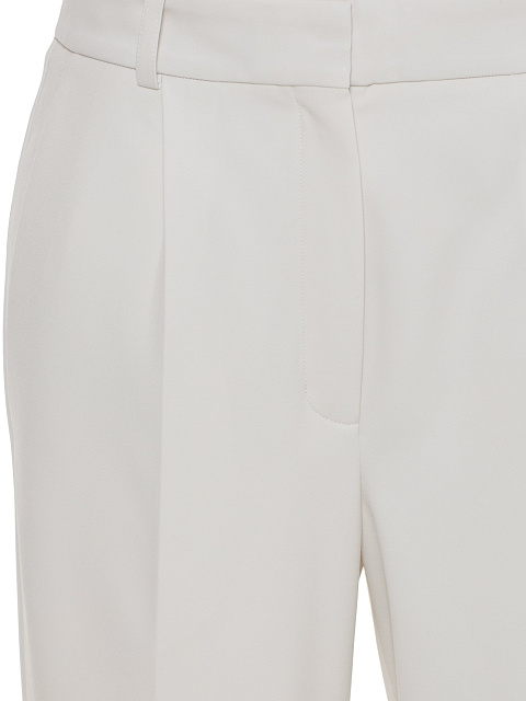 Белый костюм-тройка с вышивкой жемчугом, 8