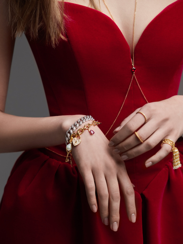 Купить браслет с рубином женский - рубиновый браслет для женщин в Москве винтернет-магазине Yana