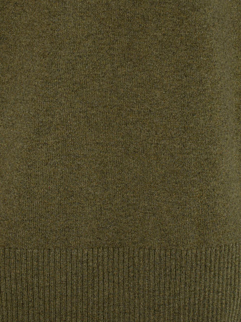 Мужской зеленый кашемировый свитер с высоким горлом, 3 Мужской зеленый кашемировый свитер с высоким горлом, 3