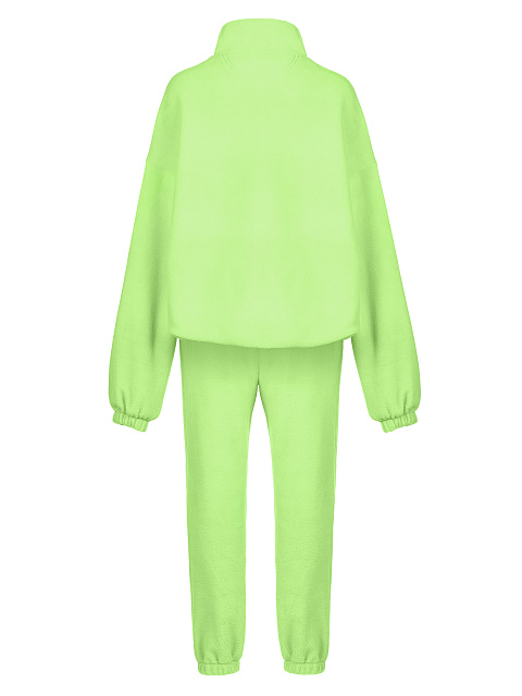 Салатовый флисовый костюм с вышивкой, 2