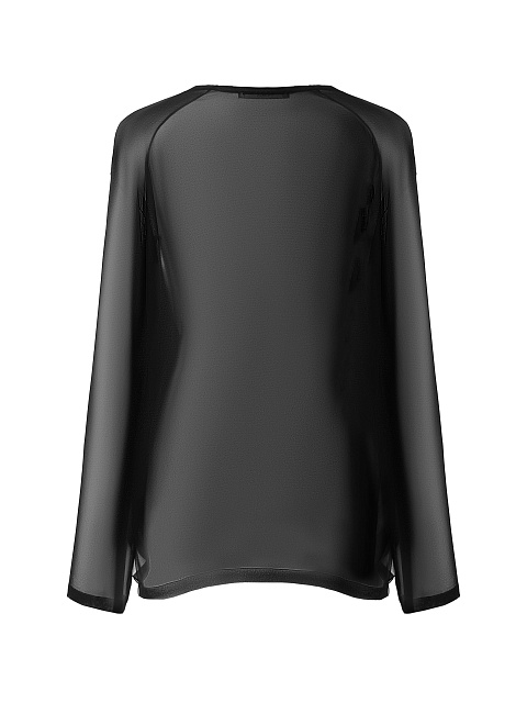 Лонгслив из шифона, 4