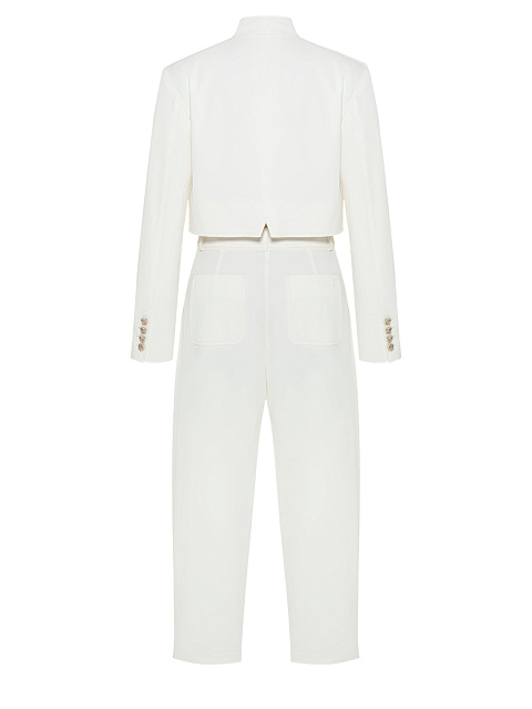 Белый костюм из денима, 2