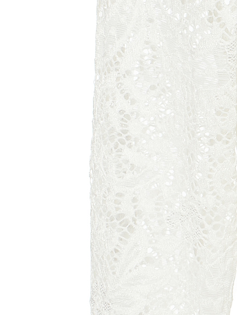 Белая укороченная блузка из кружева, 3