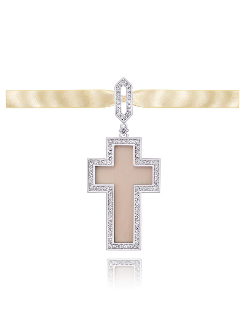 Кулон-крест из бивня мамонта, 1