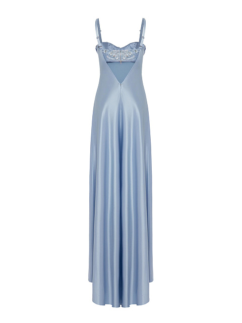 Платье-макси из шелка с пайетками, 2 Платье-макси из шелка с пайетками, 2