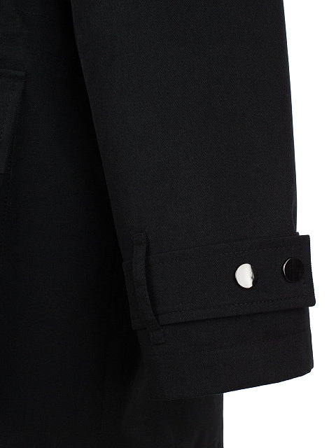 Черная хлопковая парка, 5