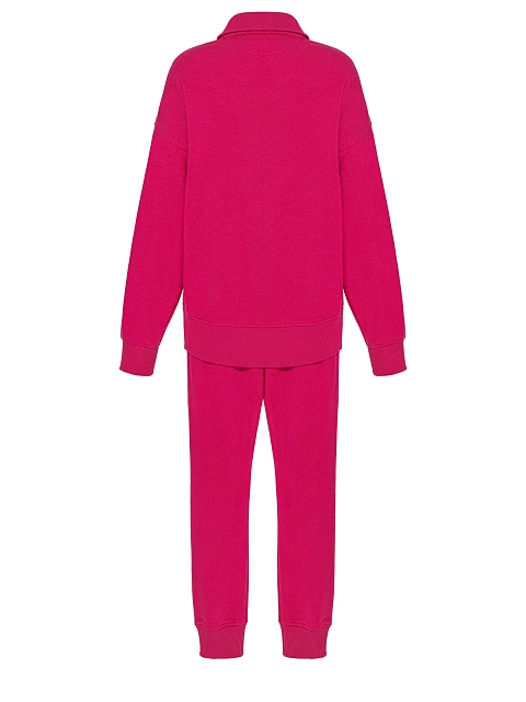 Розовый спортивный костюм с толстовкой на молнии, 2 Розовый спортивный костюм с толстовкой на молнии, 2