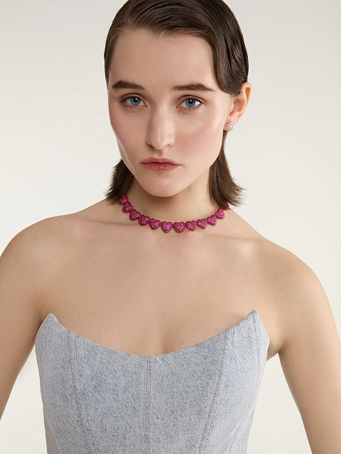 Пусеты из белого золота с жемчугом Акойя, 5 Пусеты из белого золота с жемчугом Акойя, 5