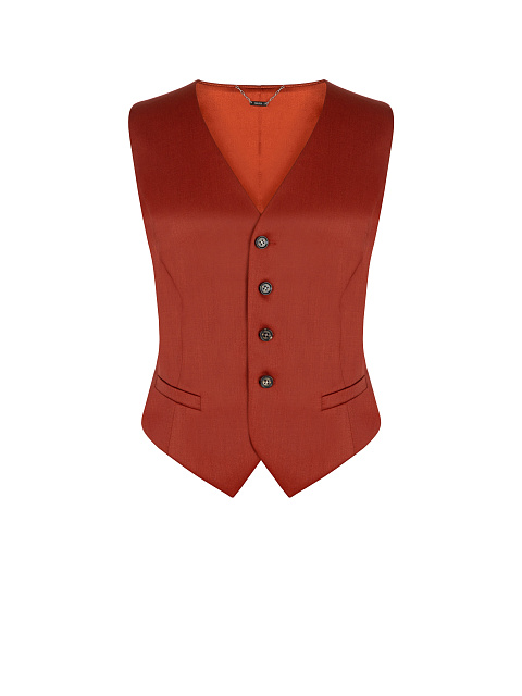 Терракотовый костюм-тройка, 4