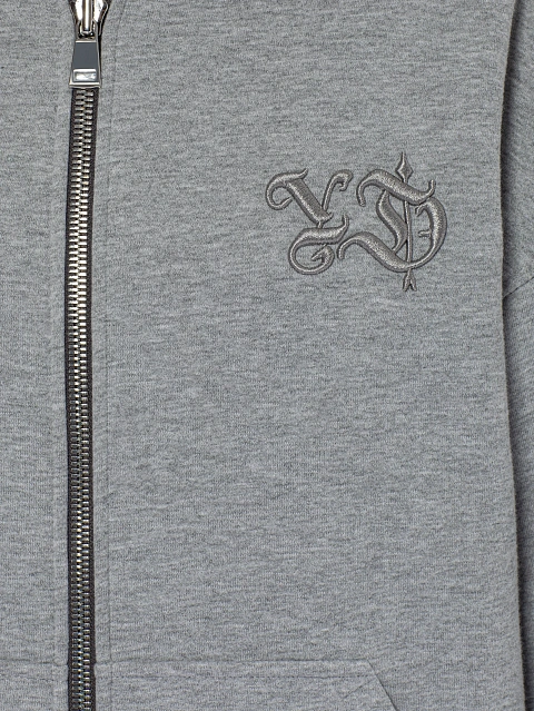 Мужской серый спортивный костюм с вышивкой, 4 Мужской серый спортивный костюм с вышивкой, 4