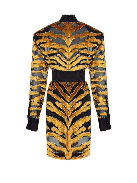 Платье-миди из панбархата, 2 Платье-миди из панбархата, 2