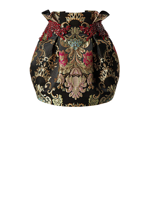 ЮБКА-МИНИ ИЗ ЖАККАРДА, 1 ЮБКА-МИНИ ИЗ ЖАККАРДА, 1