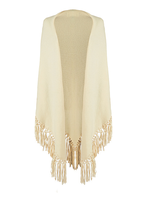 Бежевый кашемировый платок, 1 Бежевый кашемировый платок, 1