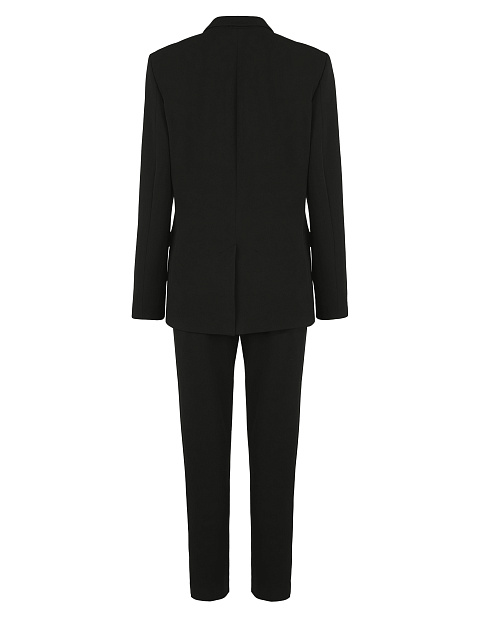 Черный брючный костюм-двойка, 2