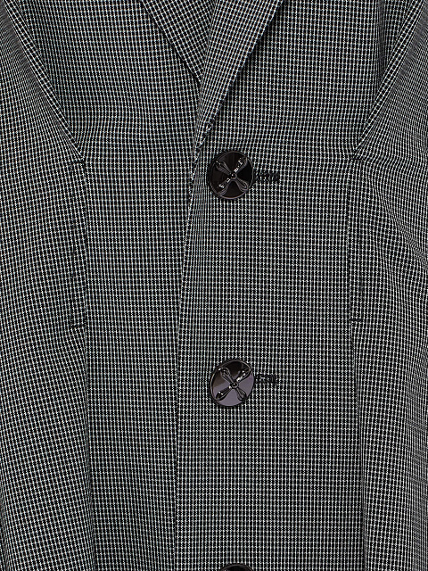 Серое платье-жакет с объемными рукавами, 3 Серое платье-жакет с объемными рукавами, 3