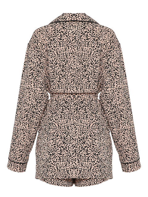 Розовая пижама с леопардовым принтом, 4