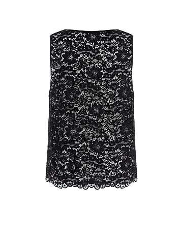 Черный топ из кружева, 2