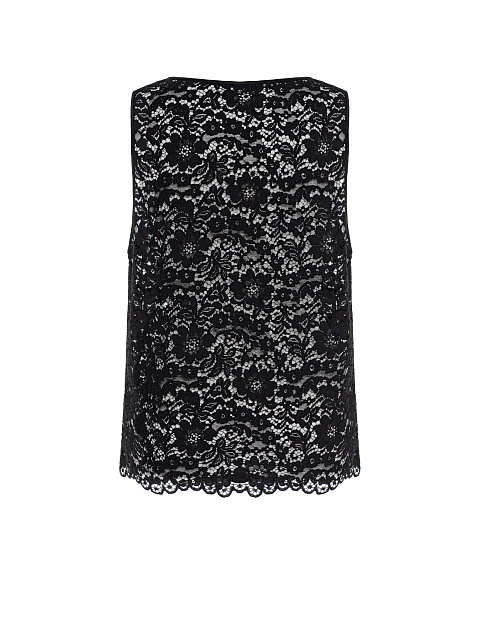 Черный топ из кружева, 2