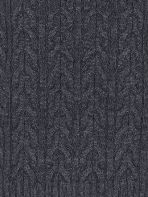 Кашемировый свитер с высоким воротом, 3