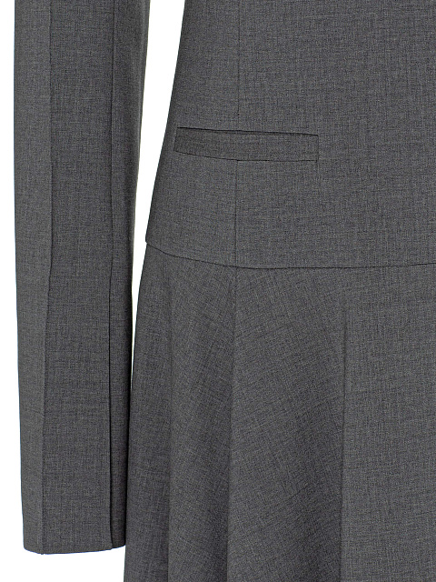 Платье-миди из шерсти, 6