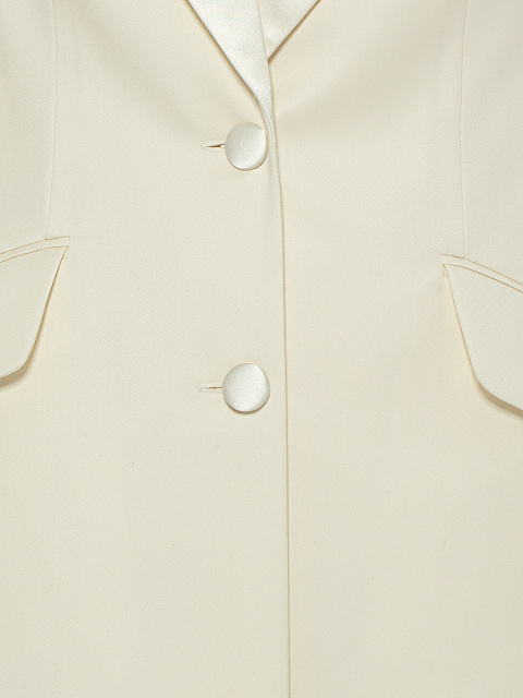 Костюм-тройка расшитый кружевом и жемчугом, 8