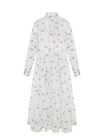 Платье-рубашка с цветочным принтом, 2