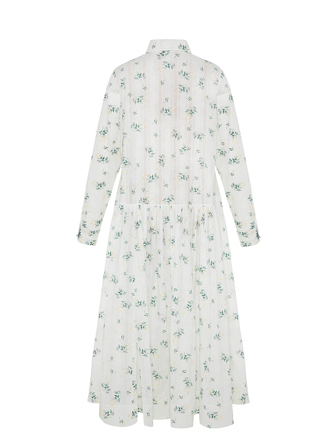 Платье-рубашка с цветочным принтом, 2