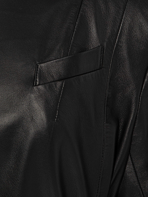 Платье-миди из кожи, 4