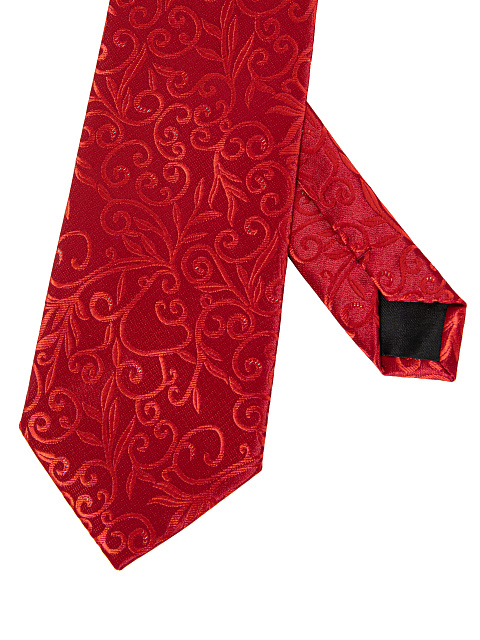 Красный галстук с узором, 3 Красный галстук с узором, 3