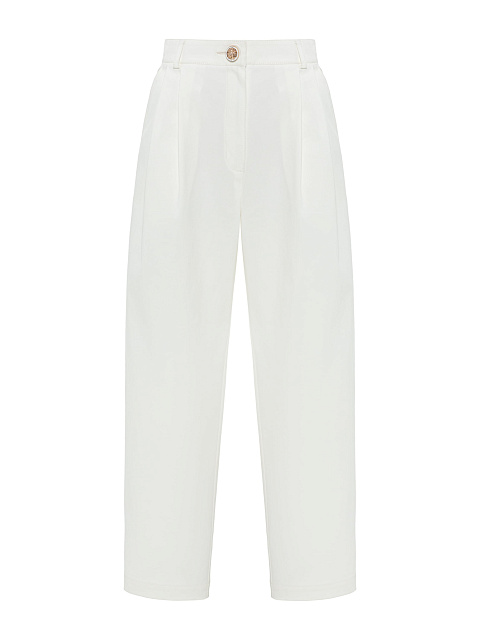 Белый костюм из денима, 3