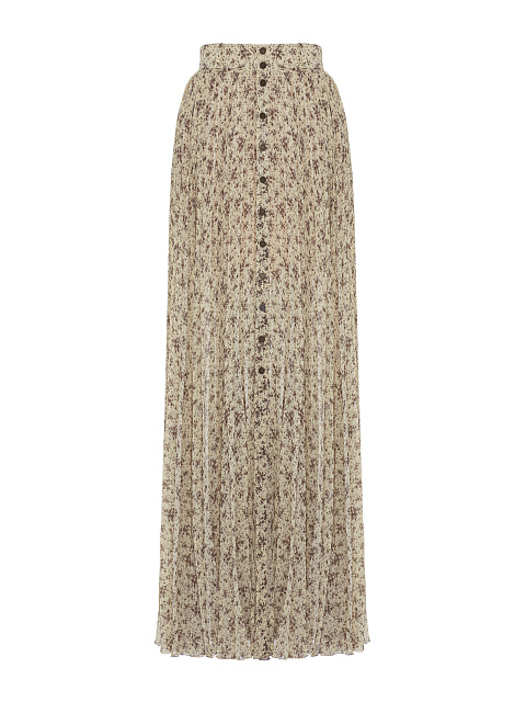 Комплект из рубашки и юбки-макси с цветочным принтом, 4 Комплект из рубашки и юбки-макси с цветочным принтом, 4