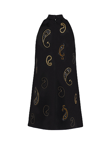 Платье-мини с узором пейсли, 2