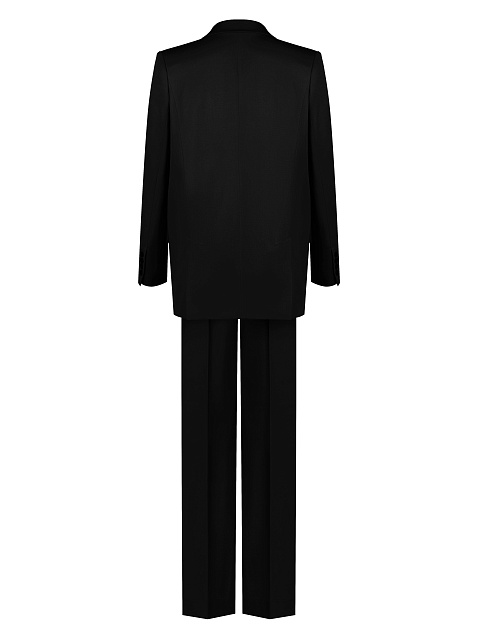 Черный костюм-тройка с корсетом, 3