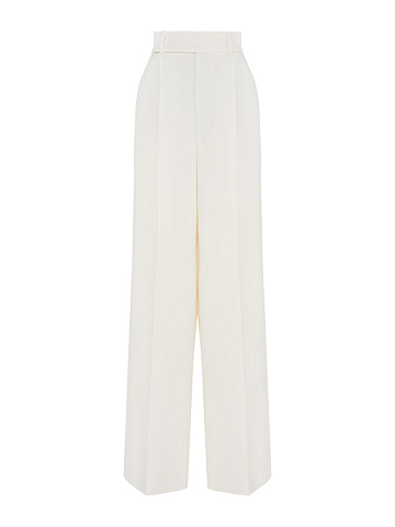 Белые брюки-палаццо, 1