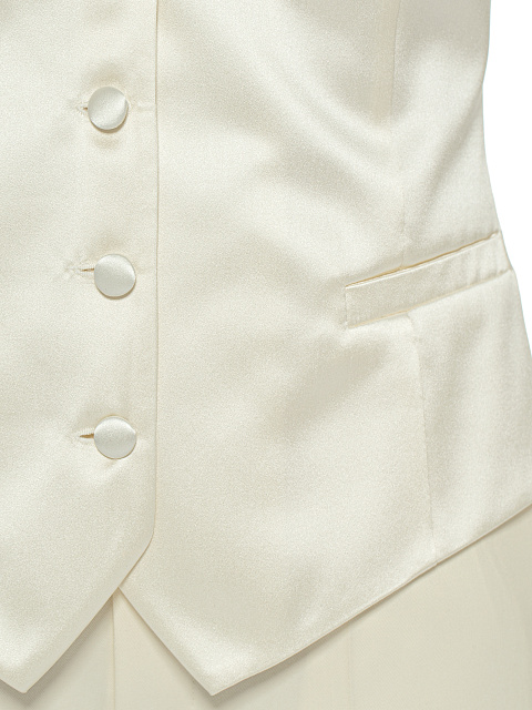 Костюм-тройка расшитый кружевом и жемчугом, 10