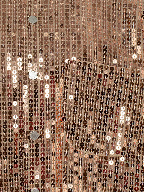 Розовая рубашка в пайетках, 3