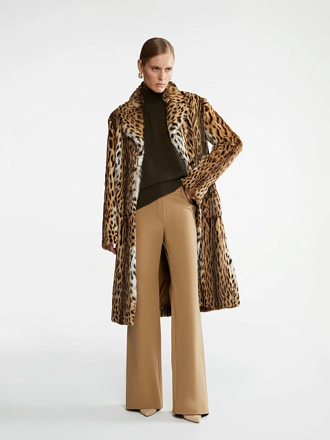 Шуба из меха дикой кошки, 6