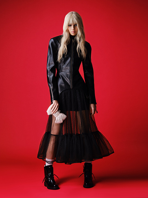 Черные кожаные ботинки на шнуровке, 6 Черные кожаные ботинки на шнуровке, 6