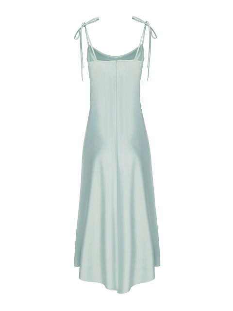 Мятное платье-комбинация с кружевом, 2 Мятное платье-комбинация с кружевом, 2