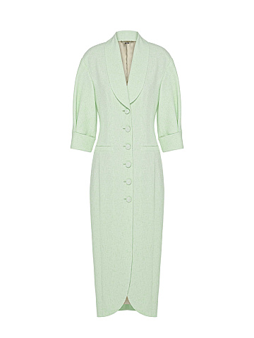 Платье-миди из твида, 1